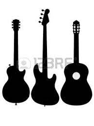 Guitar Cliparts Stock Vector And Royalty Free Guitar Illustrations Guitar Outline Guitar Illustration Guitar Drawing