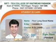 With canva, you can customize an id card template from our selection of layouts to create your own unique id card for your company or group. 60 Printable Student Id Card Template Html Maker By Student Id Card Template Html Cards Design Templates