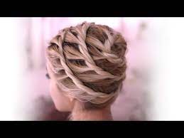 Trendy Spiral Updo Everyday Hairstyle For Medium Long Hair Tutorial Fall 2013 Youtube Stilnye Pricheski Pricheski Modnye Pricheski