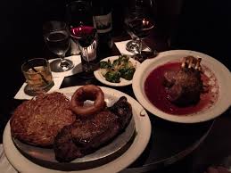 Rib eye steaks with pete's barbecue sauce. Tornado Steak House Globehug