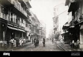 19th century bombay hi-res stock ...