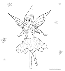 Christmas coloring pages, holiday coloring pages / by smita dwarikavasi. Mariposa Elf Girl Elf Butterfly Fairy Elf