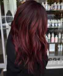 Burgundy Red Hair Color With A Dark Base Hair Color Auburn Dark Burgundy Hair Burgundy Hair