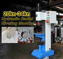 14kn 34kn 2-8mm Rivet Press Machine Hydraulic Fastener Orbital Riveting  Machine for Metal Solid Rivets