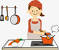 Black Cooking Clipart