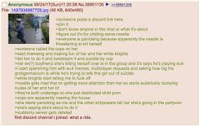 Anon joins a discord channel : r/4chan
