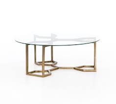 It was out for a total of 6 weeks in an apartment where no one lived so it's as new and unused as it gets. Camilla 39 Round Glass Coffee Table Pottery Barn