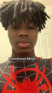 Wearing A Spider Man Suit with Dreads