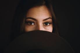 Young woman sitting in bed with closed eyes and suffering from neck pain. Girl Eye Pictures Download Free Images On Unsplash