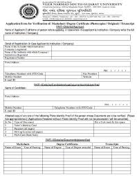 Veer narmad south gujrat university vnsgu result 2020: Application Form For Degree Certificate Vnsgu 2020 2021 Studychacha