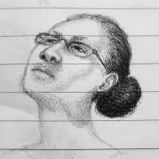 Wide eyed; mystified. May we be just like a child, staring at the beauty of  our King." A vertically shaded anime style drawing. Enjoy. #animeart  #animegirl #hairart #fashiondesign #blueeyes #animedrawing