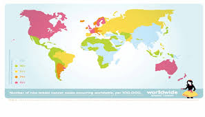 Breast cancer has now surpassed lung cancer as the most commonly diagnosed cancer around the world. Breast Cancer Prevalence Around The World Download Scientific Diagram