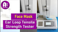 Face Mask Ear Loops Tensile Strength Test