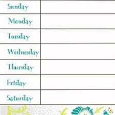 Menu Planner Weekly Calendar Printable Printable Menu Planner Weekly Weekly Menu Printable Weekly Menu Planners