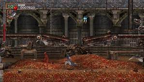 By attacking the bomb, you can blow up the rest of the wall. Castlevania The Dracula X Chronicles