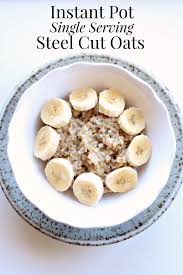 The recommended daily amount of protein is 0.8 grams per kilogram of body weight, according to harvard health publishing. Single Serving Instant Pot Steel Cut Oatmeal Recipe 365 Days Of Slow Cooking And Pressure Cooking