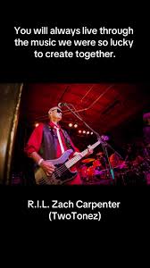 We are extremely sad to announce that our bass player but more importantly  our friend our brother our true family member has passed way. Zach was one  of the best most kindest people you would ever ...