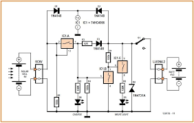The solar panel is manufactured from monocrystalline silicon, embedded with electronic components. Solar Powered Night Light Schematic Circuit Diagram