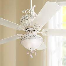 Find shabby chic from a vast selection of ceiling fans. Ceiling Fans 52 Casa Chic Ceiling Fan With Pretty And Pink Light Kit Ceiling Fan Chandelier Ceiling Fan Ceiling Fan Makeover