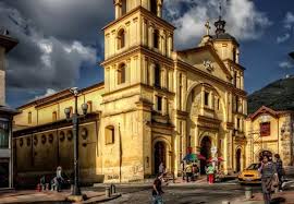 Home to the top museums, the government palaces, and beautiful old colonial buildings along narrow. Church Of La Candelaria Colombia