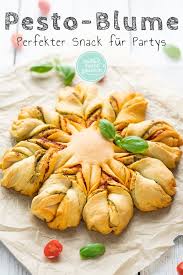 Pesto Blume Das Perfekte Party Brot Backen Macht Glucklich Rezept Lebensmittel Essen Rezepte Backen Macht Glucklich