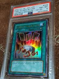 Card of safe return price. Auction Prices Realized Tcg Cards 2003 Yu Gi Oh Lon Labyrinth Nightmare Card Of Safe Return 1st Edition