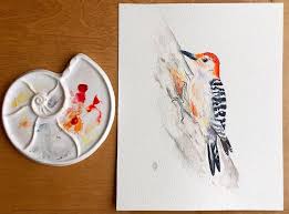 Still life with woodpecker is a sort of a love story that takes place inside a pack of camel cigarettes. Still Life With Woodpecker D Watercolor