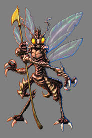 Image result for fantasy insect creature with gun