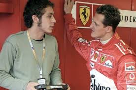 Lewis hamilton vs michael schumacher: Ternyata Valentino Rossi Pernah Membuat Michael Schumacher Melongo Semua Halaman Gridoto Com