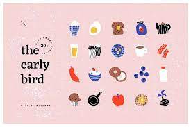 Breakfast Graphics Food Graphic Design Christmas Graphics Icon Design