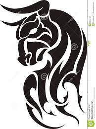 Tribal Bull 5 Bull Tattoos Bull Tattoo Taurus Bull Tattoos