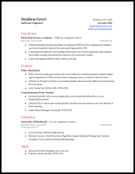 Sample resume format for fresh graduates two page format. 5 Software Engineer Resume Examples That Worked In 2021
