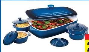 If you want to buy stoneware plates and bowls, expect to pay anywhere from $20 to $70 for a set of four. Real Canadian Superstore Pc 10 Pc Ceramic Bakeware Set Redflagdeals Com