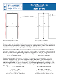 How To Measure For Barn Doors Barn Door Diy Barn Door Interior Barn Doors