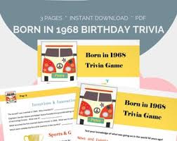 Technically it began when the authorities closed the university of paris at nanterre. 1969 Trivia Game Etsy
