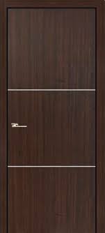 When you are in the process of creating a classic kitchen or bathroom design opting to use our mahogany veneer cabinet doors is an ideal option! Roma Modern Interior Door Mahogany With Aluminum Strips Modern Home Luxury
