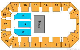 Cambria County War Memorial Arena Seating Chart