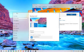 The preview window gives you a sneak peek of your changes as you make them. How To Change Background Image On Windows 10 Pureinfotech