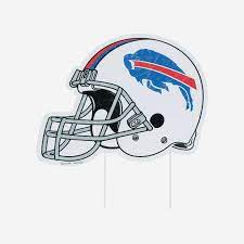 Buffalo Bills Home Field Stake Helmet Sign In 2021 Buffalo Bills Bill Stickers Bills