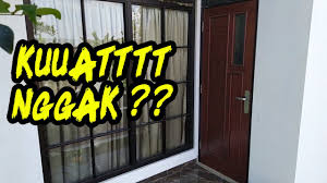 Tertarik untuk membeli kusen pintu dan jendela dari kayu? Pengalamanku Pakai Kusen Alumunium Untuk Daun Pintu Kayu Youtube
