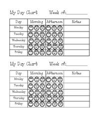 daily behavior chart