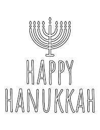 Downloads are subject to this site's term of use. Printable Happy Hannukah With Menorah Coloring Page