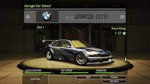 Nfsmods Bmw M3 Gtr Addon Race