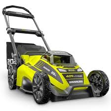 Ryobi Ry40180 40v Brushless Lithium Ion Cordless Electric Mower In 2020 Cordless Lawn Mower Electric Mower Best Lawn Mower