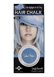 Splat Simply Beautiful Hair Chalk Color Highlights for the Day Silver Moon  3.5 G