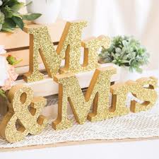 Mr And Mrs Block Table Signs For Wedding White Wedding Decorations Sweetheart Table Wedding Rustic Wedding Decorations Outdoor