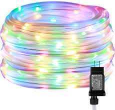 12m 120led rope tube string light ir remote waterproof outdoor garden party x5d6. Le Led Rope Light With Timer Multi Colored 8 Mode Low Voltage Waterproof 33ft 100 Led Indoor Outdoor Plug In Light Rope And String For Deck Patio Bedroom Pool Boat Landscape Lighting And