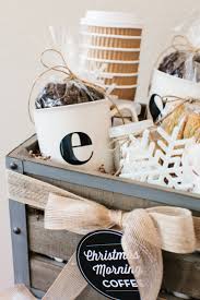 #1 a gift in a tin: How To Make A Coffee Gift Basket The Tomkat Studio Blog
