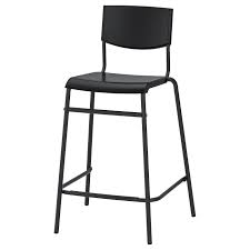Check spelling or type a new query. Stig Bar Stool With Backrest Black Black 243 4 63 Cm Ikea