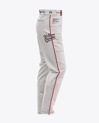 Download Fit Piped Baseball Pants Side View Psd In 2020 Baseball Pants Clothing Mockup Shirt Mockup